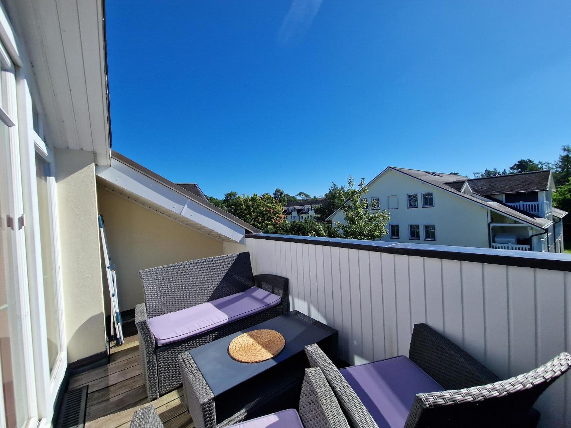 Komfortplus Appartement mit 1 Schlafzimmer und Balkon im Dachgeschoss 231 Ostseebad Ostseebad Binz Exterior foto